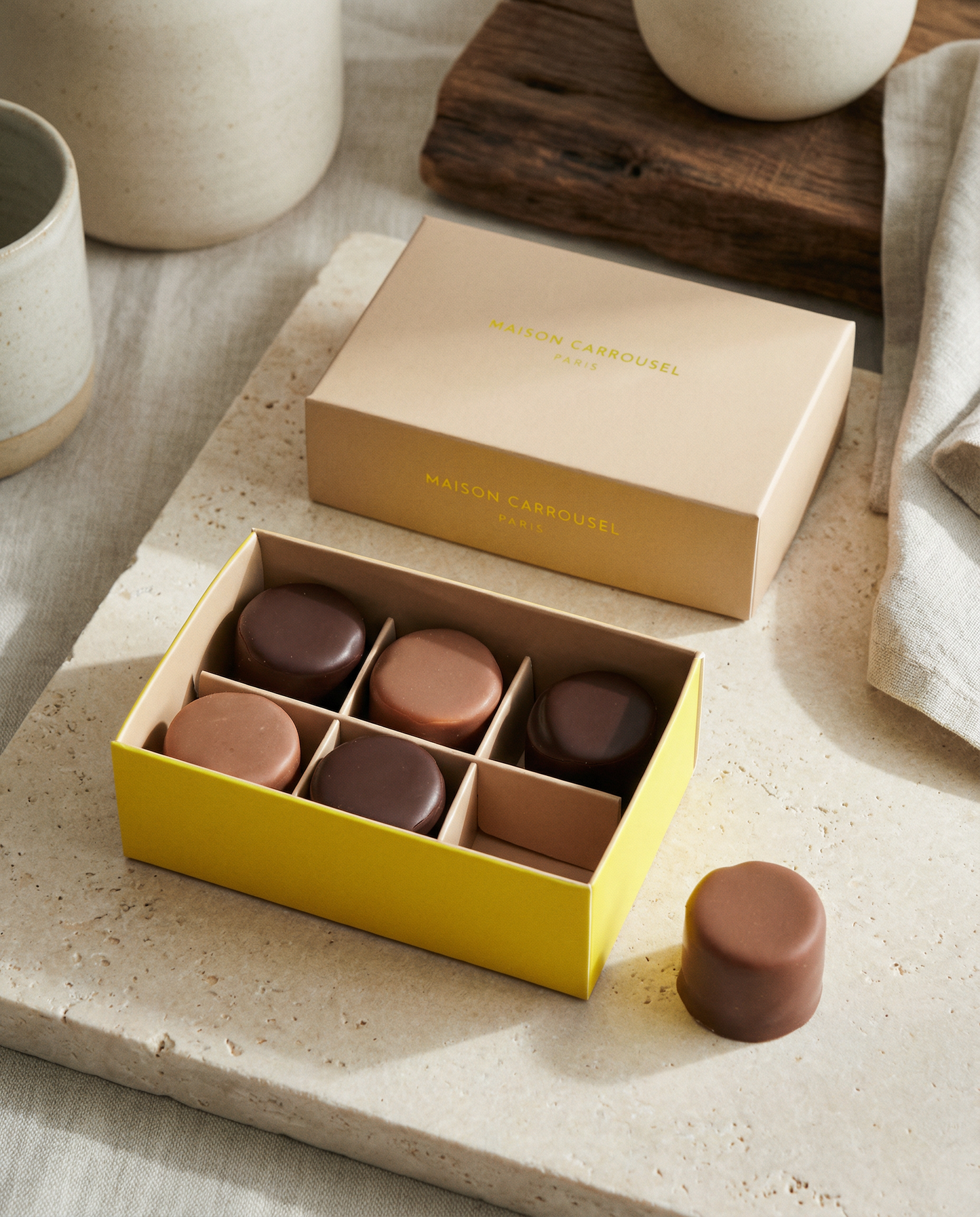 6 marshmallow bites fra Maison Carrousel Paris