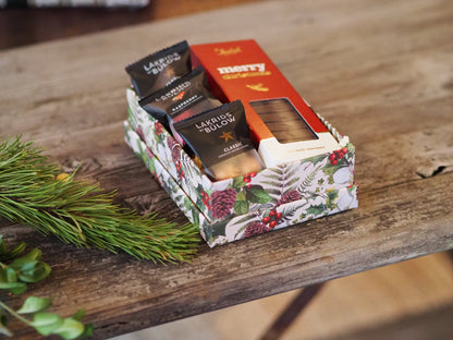 Lille gaveæske med Chokolade & Lakrids